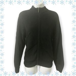 Scottish Winds Women's XL Black Hybrid Golfing Sweater